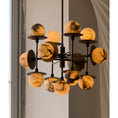 Charger l'image dans la visionneuse de la galerie, Cara Alabaster Chandelier