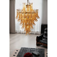 Load image into Gallery viewer, Caramello Petal Chandelier