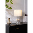 Load image into Gallery viewer, Carved Wood Animal Table Lamp