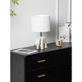 Load image into Gallery viewer, Carved Wood Animal Table Lamp