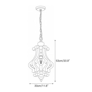 Carvienne Pendant Lamp – detail 3 — Dimension drawings 1