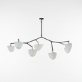 Charger l'image dans la visionneuse de la galerie, Branching Mobile Chandelier