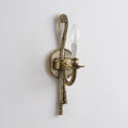 Load image into Gallery viewer, Cast Brass Sconce