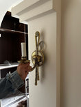 Load image into Gallery viewer, Cast Brass Sconce