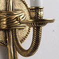 Load image into Gallery viewer, Cast Brass Sconce