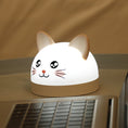 Load image into Gallery viewer, Cat Mouse Clock Night Light