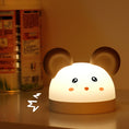 Load image into Gallery viewer, Cat Mouse Clock Night Light