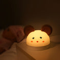 Load image into Gallery viewer, Cat Mouse Clock Night Light