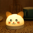 Load image into Gallery viewer, Cat Mouse Clock Night Light