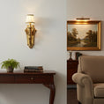 Load image into Gallery viewer, Caterina Brass Wall Lamp