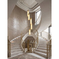 Load image into Gallery viewer, Celestial Alabaster Cascade Chandelier