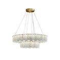 Load image into Gallery viewer, Celestial Alabaster Round Chandelier