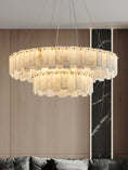 Load image into Gallery viewer, Celestial Alabaster Round Chandelier