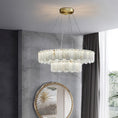 Load image into Gallery viewer, Celestial Alabaster Round Chandelier