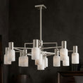 Carica l'immagine nel visualizzatore della galleria, Lampadario Centerport in alabastro