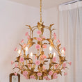 Load image into Gallery viewer, Ceramic Rose Chandelier