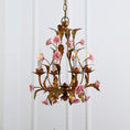 Load image into Gallery viewer, Ceramic Rose Chandelier