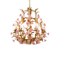 Load image into Gallery viewer, Ceramic Rose Chandelier