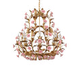 Load image into Gallery viewer, Ceramic Rose Chandelier