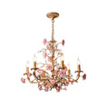Load image into Gallery viewer, Ceramic Rose Vine Chandelier