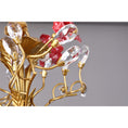 Load image into Gallery viewer, Ceramic Rose Vine Chandelier