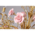Load image into Gallery viewer, Ceramic Rose Vine Chandelier