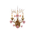 Load image into Gallery viewer, Ceramic Rose Vine Sconce