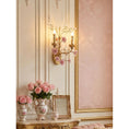 Load image into Gallery viewer, Ceramic Rose Vine Sconce