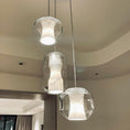 Load image into Gallery viewer, Glass Alabaster Pendant Lamp