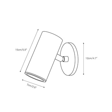 Champeaux Sconce – detail 3 — Dimension drawings 1