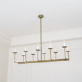 Load image into Gallery viewer, Chapman & Myers Linear Chandelier