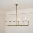 Load image into Gallery viewer, Chapman & Myers Linear Chandelier