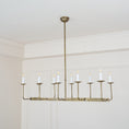 Load image into Gallery viewer, Chapman & Myers Linear Chandelier