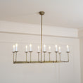 Load image into Gallery viewer, Chapman & Myers Linear Chandelier
