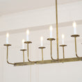 Load image into Gallery viewer, Chapman & Myers Linear Chandelier