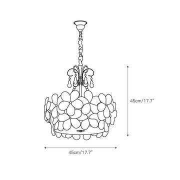 Charlotte Chandelier – detail 6 — Dimension drawings 4