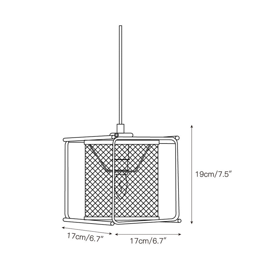 Clarus Pendant Lamp – detail 3 — Dimension drawings 1