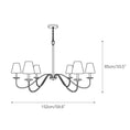 Load image into Gallery viewer, Cloverdale Chandelier