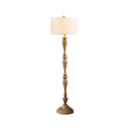 Load image into Gallery viewer, Coastal Wood Effect Floor Lamp