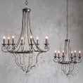 Load image into Gallery viewer, Collier Crystal Chandelier