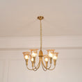 Load image into Gallery viewer, Columbia Brass Chandelier
