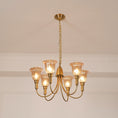 Load image into Gallery viewer, Columbia Brass Chandelier