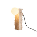 Load image into Gallery viewer, Conduit Travertine Table Lamp