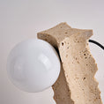 Load image into Gallery viewer, Conduit Travertine Table Lamp