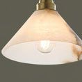 Load image into Gallery viewer, Conical Brass Pendant Lamp