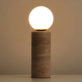 Load image into Gallery viewer, Core Travertine Table Lamp