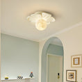 Load image into Gallery viewer, Cream Bloom Flower Ceiling Lamp