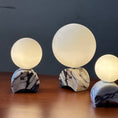 Load image into Gallery viewer, Crescent Marble Table Lamp