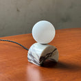 Load image into Gallery viewer, Crescent Marble Table Lamp