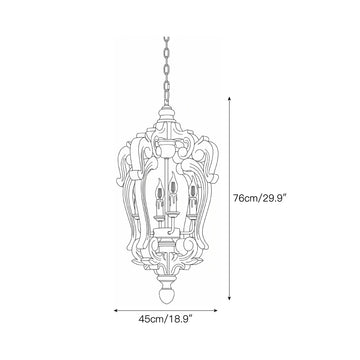 Crestavelle Pendant Lamp – detail 4 — Dimension drawings 2